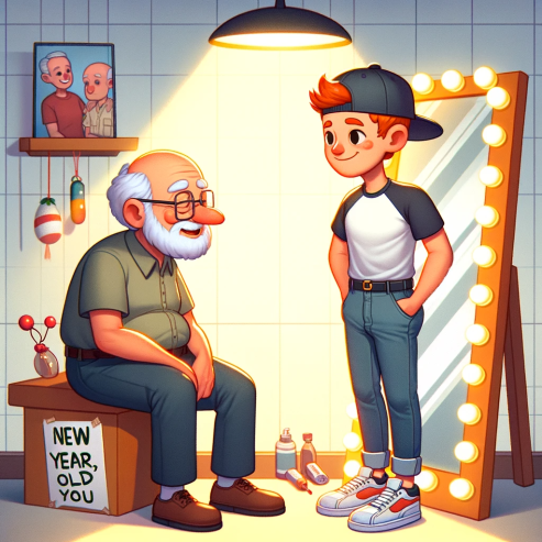 ‘New year, new you’? Try ‘new year, OLD you’